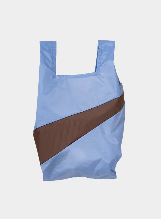 Susan Bijl | The New Shopping Bag | Medium | Mist & Brown