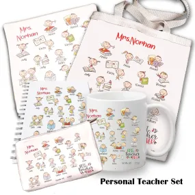 Teacher collection from Class (Tote bag, notebook, pouch, mug, cushion)