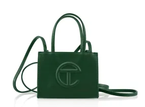 TELFAR SHOPPING BAG SMALL DARK OLIVE