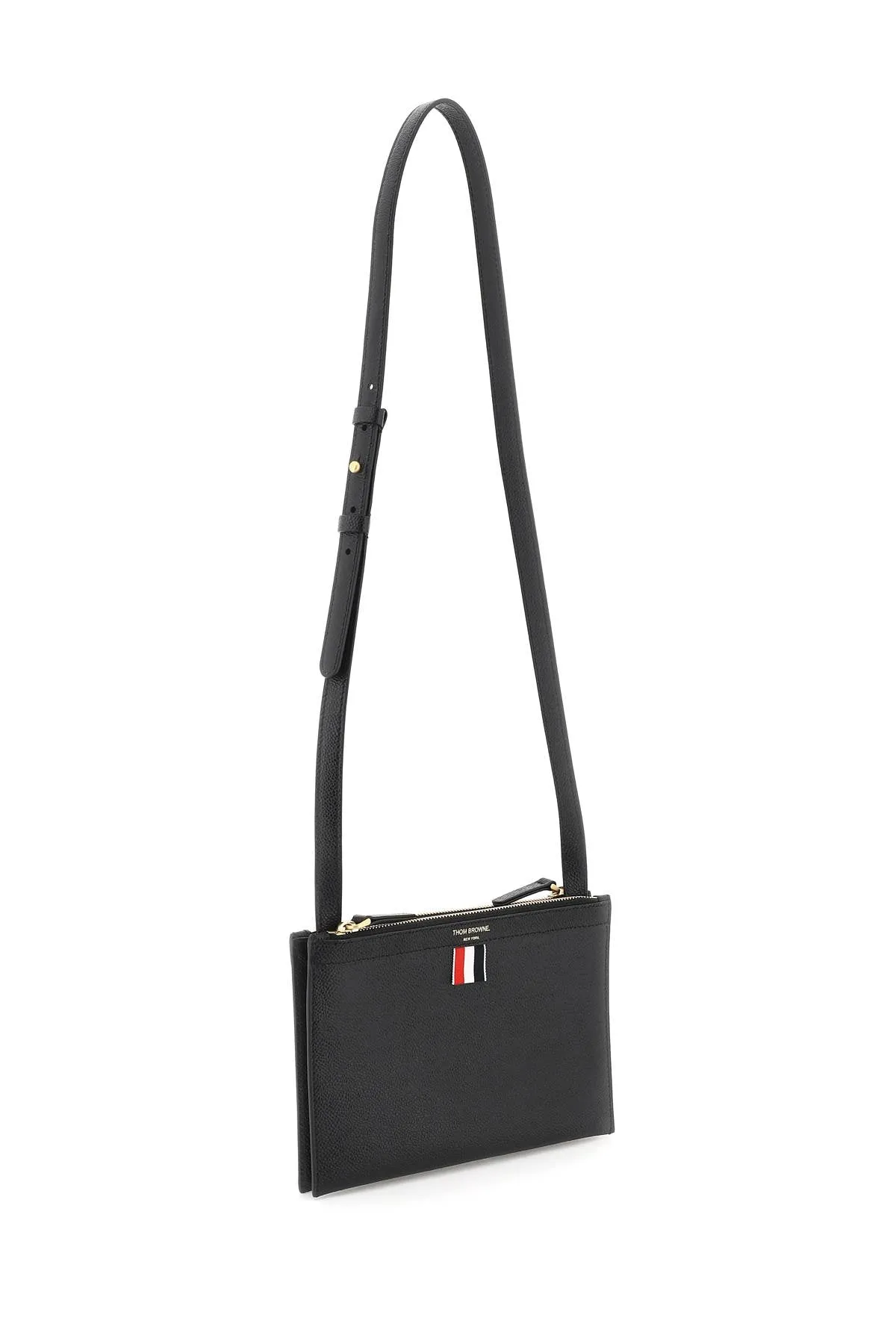 Thom browne small crossbody flat bag