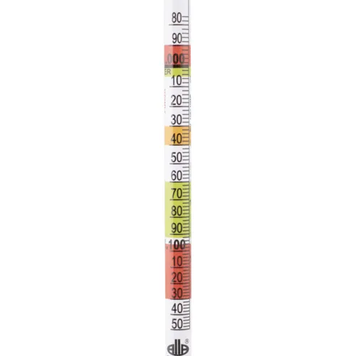 Triple Scale Hydrometer-Specific Gravity-Potential Alcohol-Brix