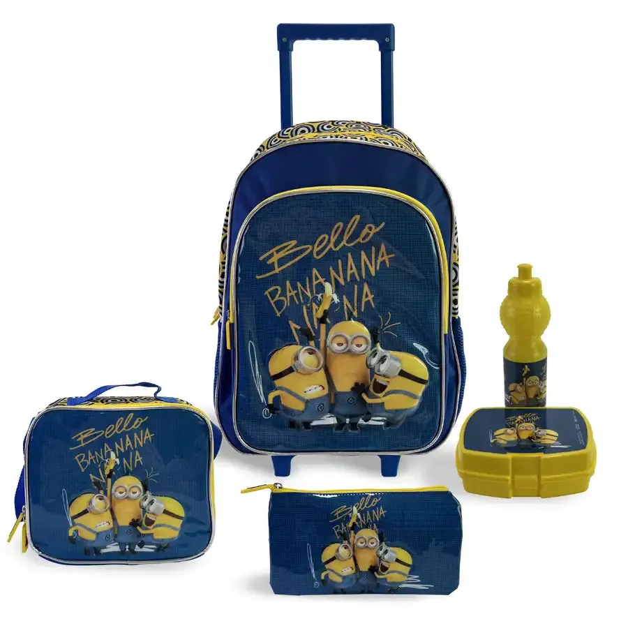 Universal Minions Banana 18" 5-in-1 Trolley Box Set