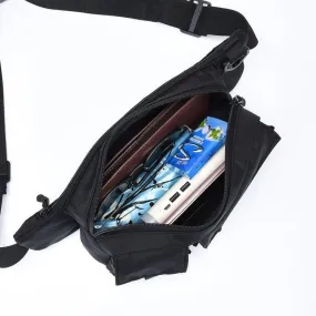 Urban Multifunctional Outdoor Sports Leisure Nylon Chest Bag