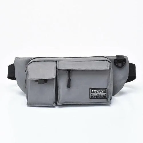 Urban Multifunctional Outdoor Sports Leisure Nylon Chest Bag