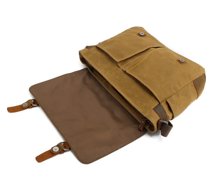 Vintage Canvas Waterproof Messenger/sling Bag