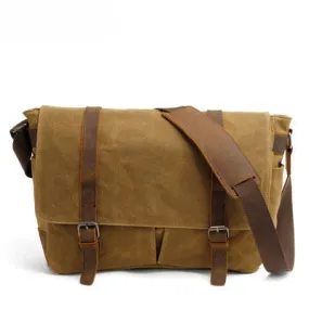 Vintage Canvas Waterproof Messenger/sling Bag