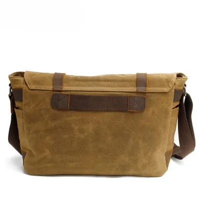 Vintage Canvas Waterproof Messenger/sling Bag