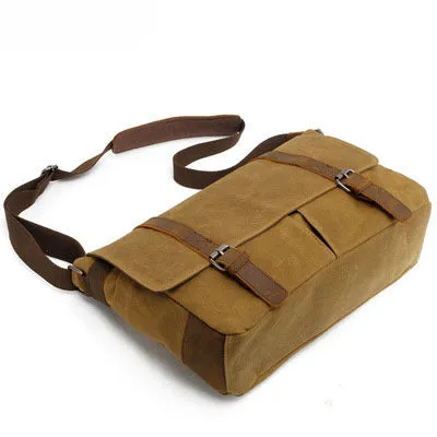 Vintage Canvas Waterproof Messenger/sling Bag