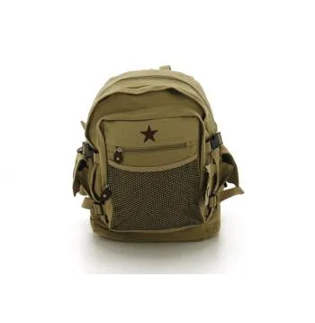 Vintage Style Canvas Backpack