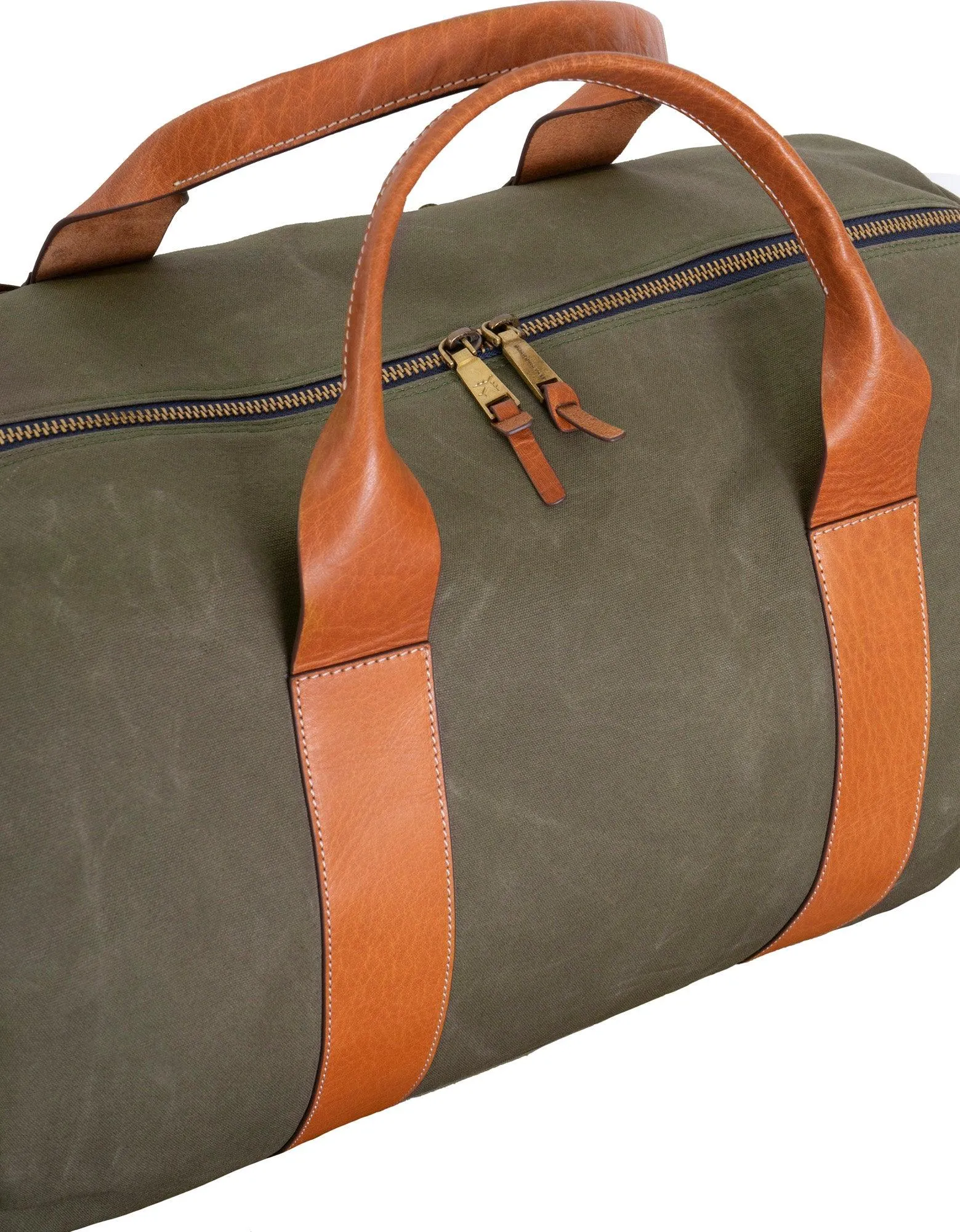 Voyager 21" Waxed Canvas Duffel - Olive