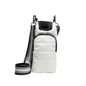 WanderFull HydroBag White Patent Crossbody Bag with Strap