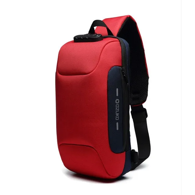 Waterproof  Multi-Function Crossbody Bag