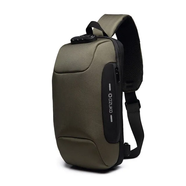 Waterproof  Multi-Function Crossbody Bag