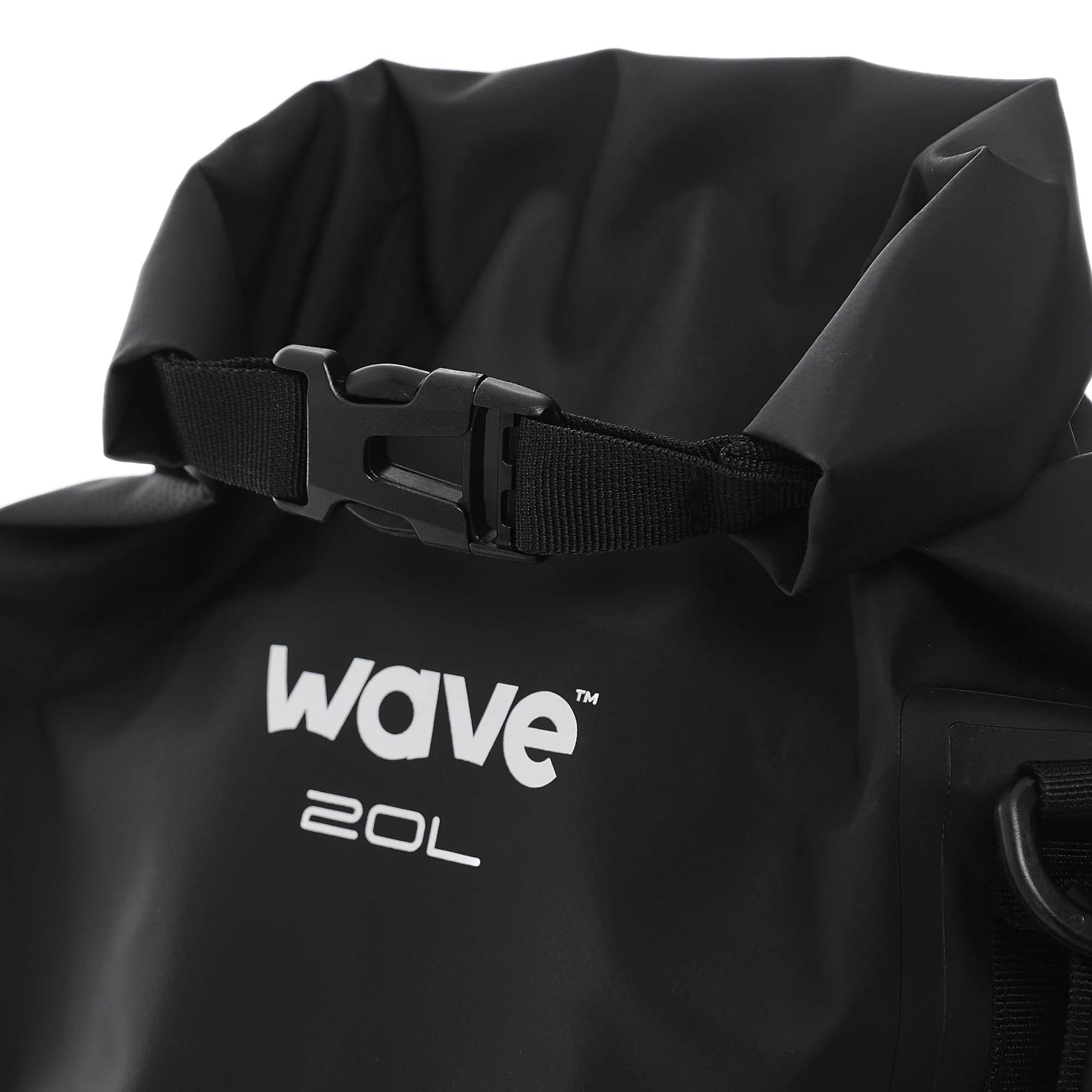 Waterproof PVC Dry Bag | Black | 20L