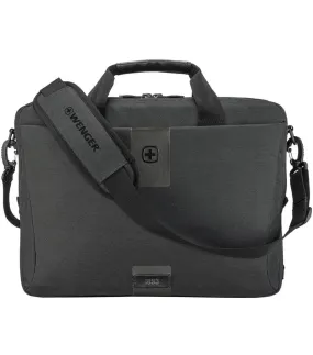 Wenger MX ECO 16" Laptop Brief with Tablet Pocket - Charcoal