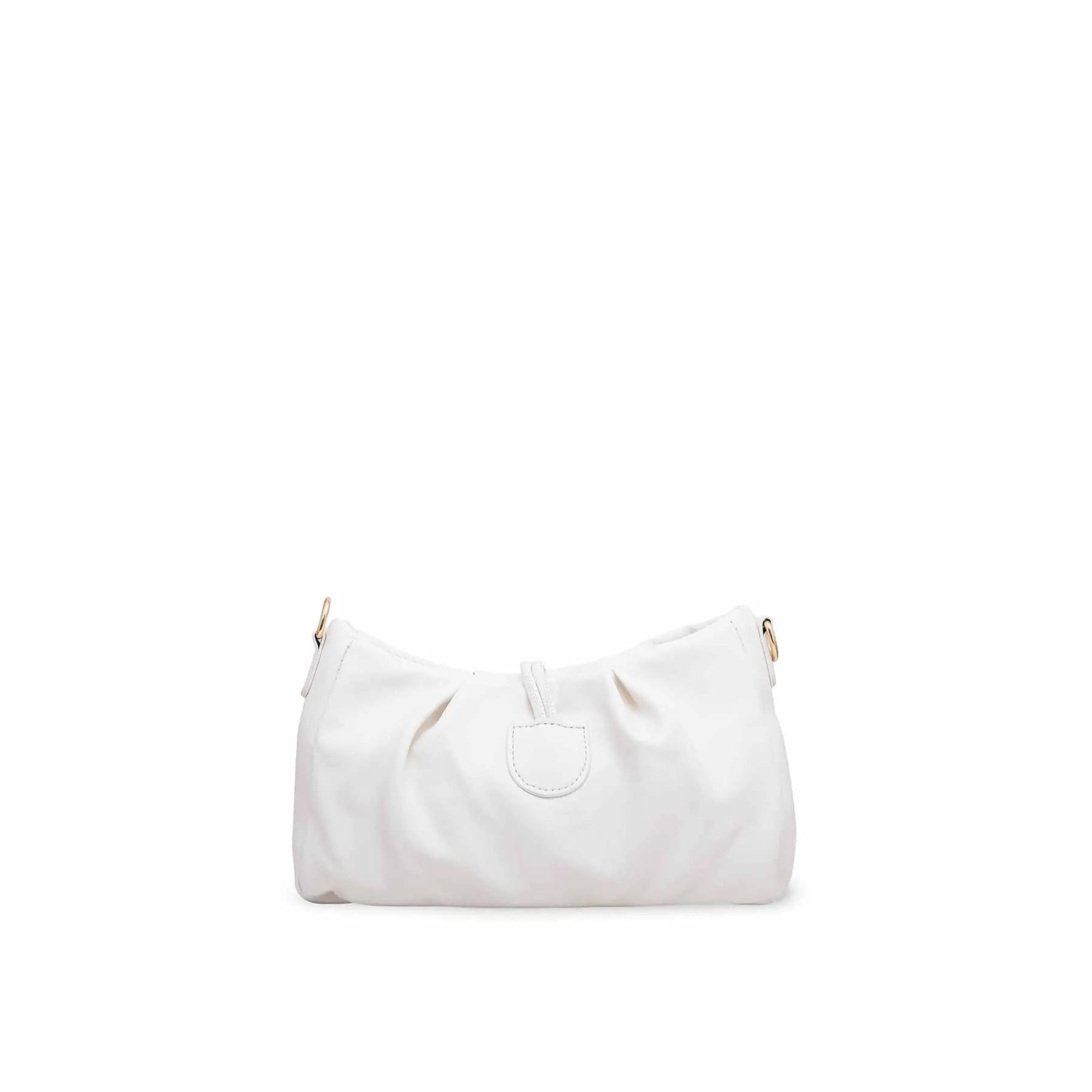 White Formal Shoulder Bag P36037