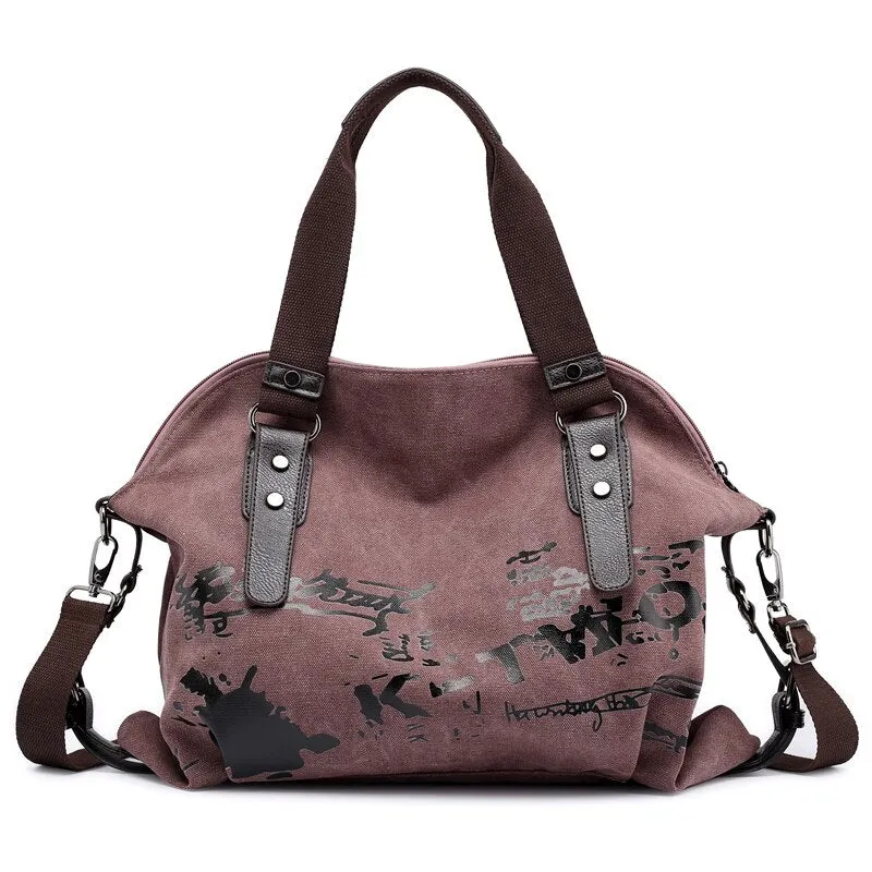 Women Canvas Tote Crossbody Bags For Women Brand Luxury Handbags Women Bags Over Shoulder Designer Bolso Mujer Shopping Bag