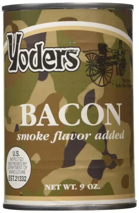 Yoder's Canned Fully Cooked Bacon, 9 Ounce