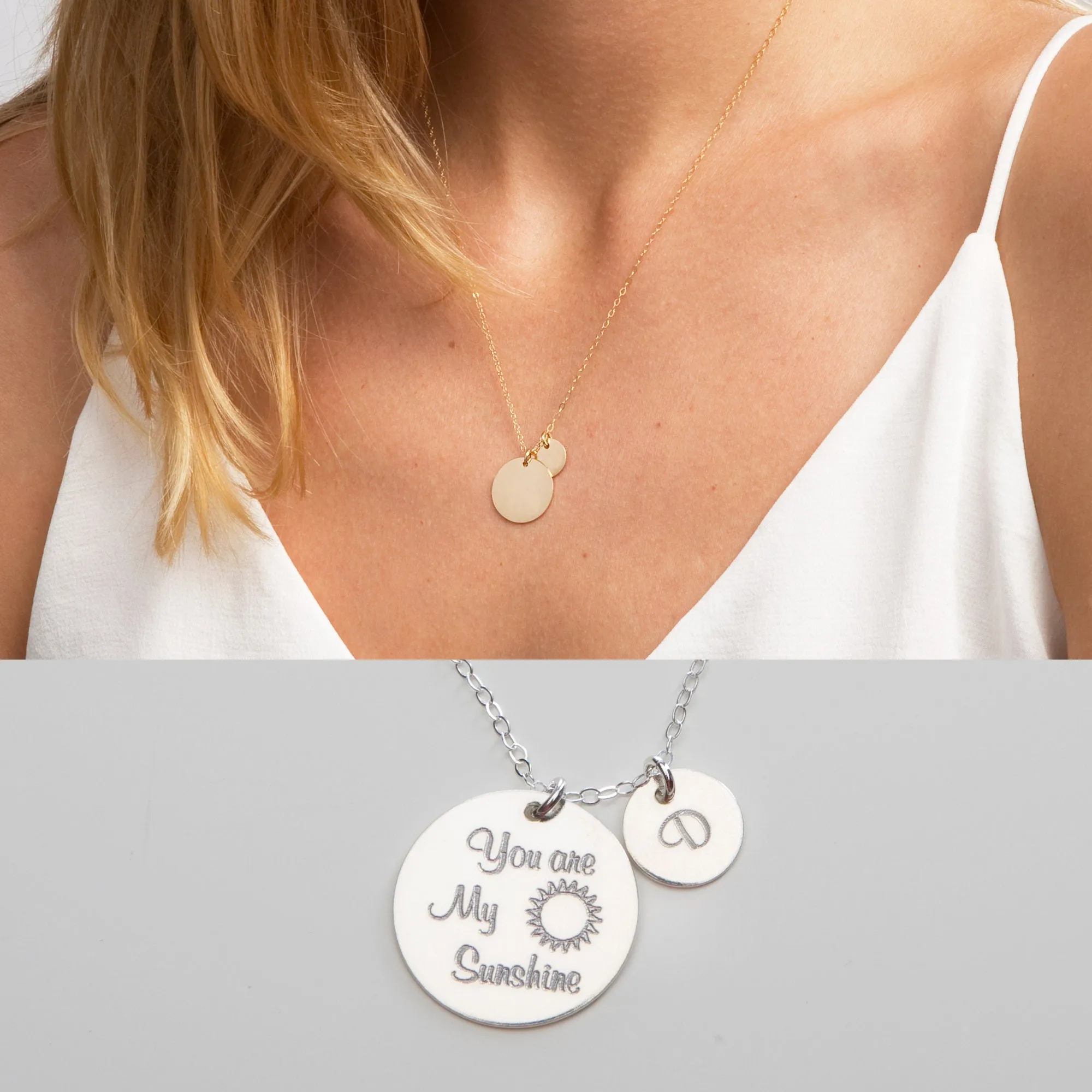 You are my Sunshine mommy Necklace - CG395N. Starts at