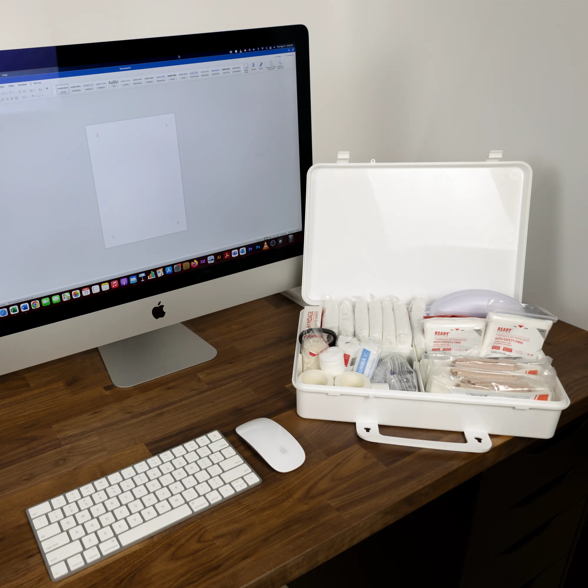 Yukon Level 1 First Aid Kit with Plastic Box